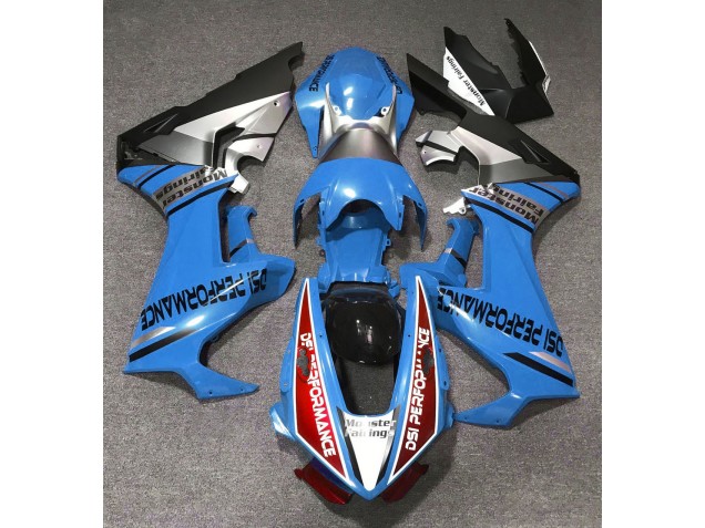 Bleu Brillant & Rouge 2017-2023 Honda CBR1000RR Carénage Moto Bleu Brillant & Rouge 2017-2023 Honda CBR1000RR Carénage Moto