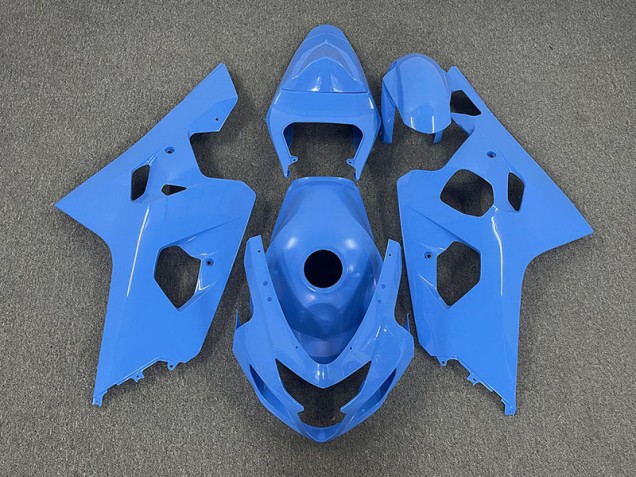 Bleu Ciel 2004-2005 Suzuki GSXR 600-750 Carénage Moto Bleu Ciel 2004-2005 Suzuki GSXR 600-750 Carénage Moto
