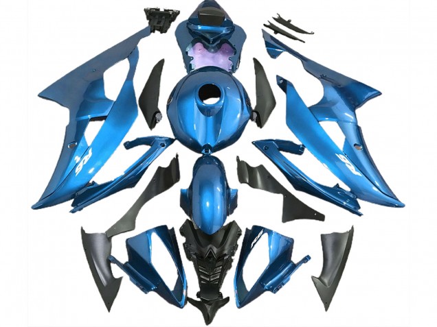 Bleu Ciel 2008-2016 Yamaha R6 Carénage Moto Bleu Ciel 2008-2016 Yamaha R6 Carénage Moto