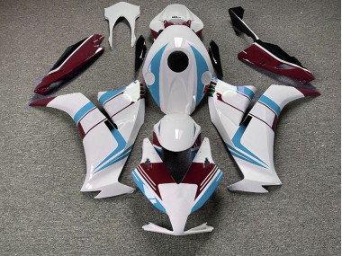 Bleu Clair Brillant & Marron 2012-2016 Honda CBR1000RR Carénage Moto