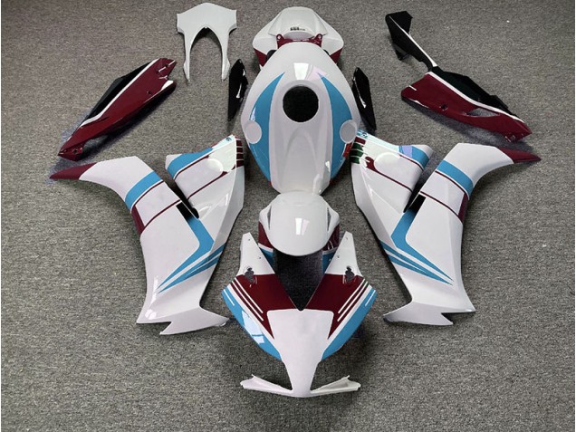 Bleu Clair Brillant & Marron 2012-2016 Honda CBR1000RR Carénage Moto Bleu Clair Brillant & Marron 2012-2016 Honda CBR1000RR Carénage Moto
