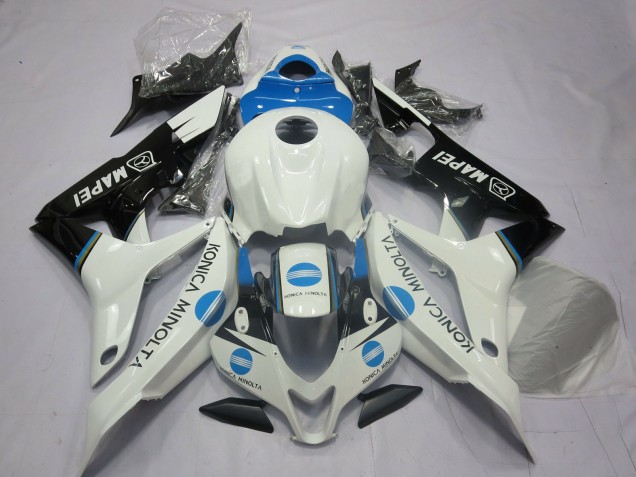 Bleu Clair Konica Minolta 2007-2008 Honda CBR600RR Carénage Moto Bleu Clair Konica Minolta 2007-2008 Honda CBR600RR Carénage Moto