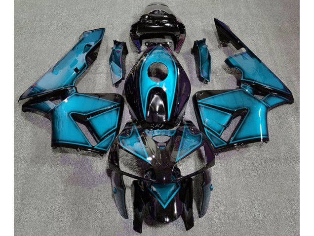 Bleu Clair Profond 2005-2006 Honda CBR600RR Carénage Moto Bleu Clair Profond 2005-2006 Honda CBR600RR Carénage Moto