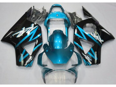 Bleu Clair Électrique 2002-2003 Honda CBR954RR Carénage Moto