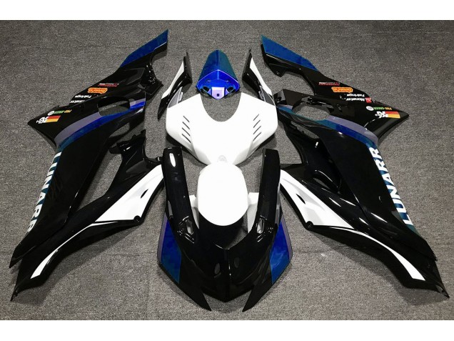 Bleu Foncé Personnalisé 2017-2021 Yamaha R6 Carénage Moto Bleu Foncé Personnalisé 2017-2021 Yamaha R6 Carénage Moto