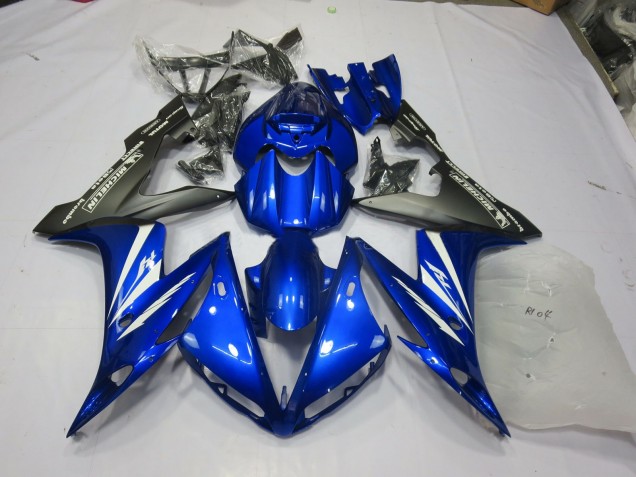 Bleu & Mat 2004-2006 Yamaha R1 Carénage Moto Bleu & Mat 2004-2006 Yamaha R1 Carénage Moto