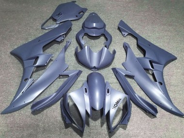 Bleu Mat 2006-2007 Yamaha R6 Carénage Moto