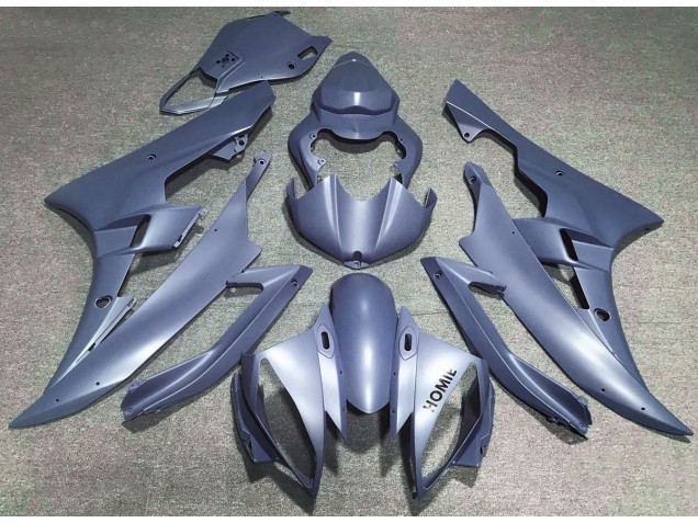 Bleu Mat 2006-2007 Yamaha R6 Carénage Moto Bleu Mat 2006-2007 Yamaha R6 Carénage Moto
