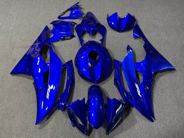 Bleu Profond 2008-2016 Yamaha R6 Carénage Moto Bleu Profond 2008-2016 Yamaha R6 Carénage Moto
