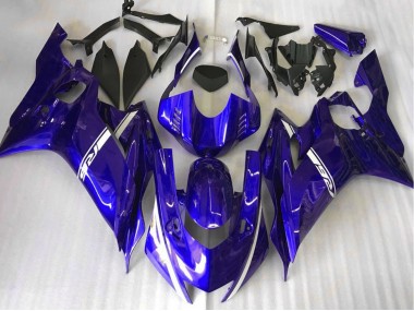 Bleu Profond 2017-2021 Yamaha R6 Carénage Moto