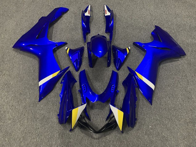 Bleu Profond De Marque Suzuki 2011-2024 Suzuki GSXR 600-750 Carénage Moto Bleu Profond De Marque Suzuki 2011-2024 Suzuki GSXR 600-750 Carénage Moto