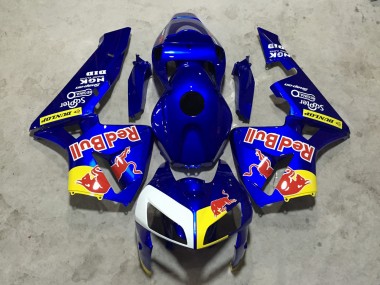 Bleu Rouge Taureau 2005-2006 Honda CBR600RR Carénage Moto