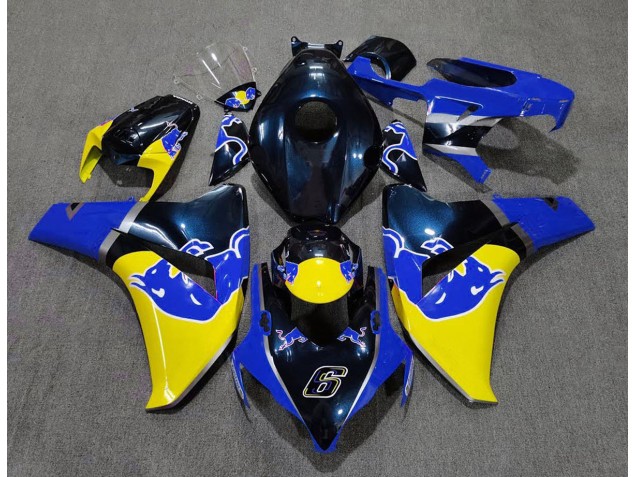 Bleu Taureau 2008-2011 Honda CBR1000RR Carénage Moto Bleu Taureau 2008-2011 Honda CBR1000RR Carénage Moto
