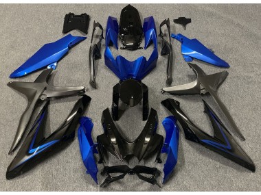 Bleu Vert 2008-2010 Suzuki GSXR 600-750 Carénage Moto