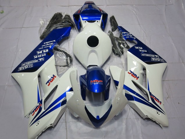 Blu Bianco HRC 2004-2005 Honda CBR1000RR Carénage Moto Blu Bianco HRC 2004-2005 Honda CBR1000RR Carénage Moto