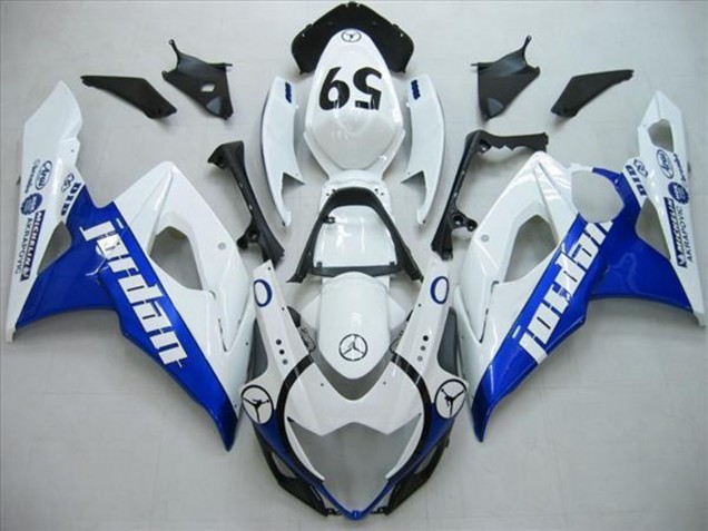 Blu Jordan 2005-2006 Suzuki GSXR 1000 Carénage Moto Blu Jordan 2005-2006 Suzuki GSXR 1000 Carénage Moto