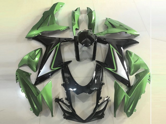 Bords Verts Brillants 2011-2024 Suzuki GSXR 600-750 Carénage Moto Bords Verts Brillants 2011-2024 Suzuki GSXR 600-750 Carénage Moto