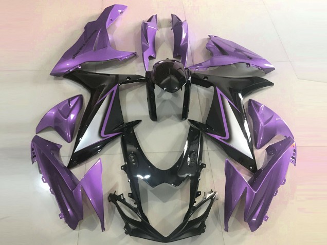 Bords Violets Brillants 2011-2024 Suzuki GSXR 600-750 Carénage Moto Bords Violets Brillants 2011-2024 Suzuki GSXR 600-750 Carénage Moto