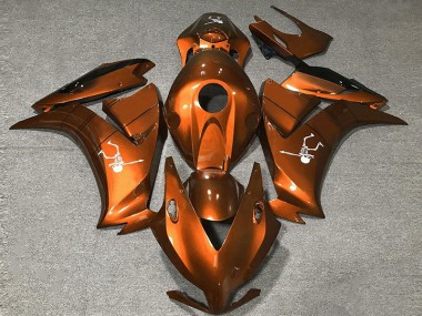 Brillant Orange Foncé 2012-2016 Honda CBR1000RR Carénage Moto