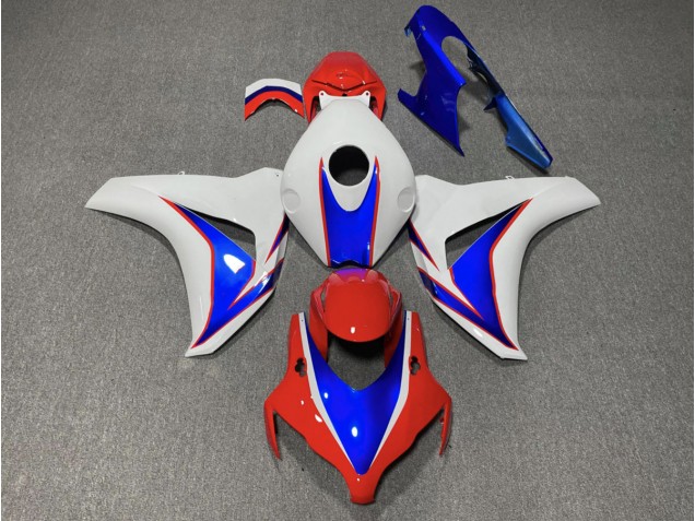 Brillant Rouge & Bleu 2008-2011 Honda CBR1000RR Carénage Moto Brillant Rouge & Bleu 2008-2011 Honda CBR1000RR Carénage Moto