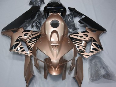 Bronze Flamme 2005-2006 Honda CBR600RR Carénage Moto