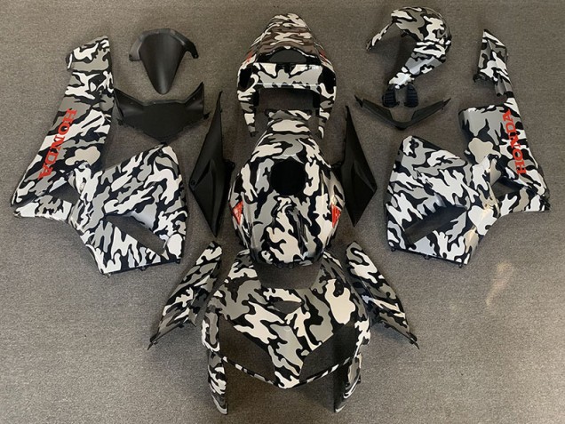 Camo & Décalcomanies Rouges 2005-2006 Honda CBR600RR Carénage Moto Camo & Décalcomanies Rouges 2005-2006 Honda CBR600RR Carénage Moto