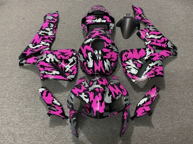 Camouflage & Rose Chaud 2005-2006 Honda CBR600RR Carénage Moto