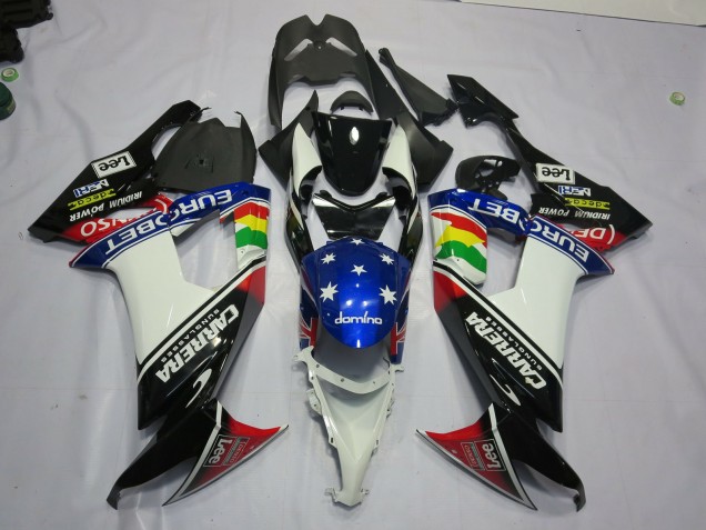 Carrera 2008-2010 Kawasaki ZX10R Carénage Moto Carrera 2008-2010 Kawasaki ZX10R Carénage Moto