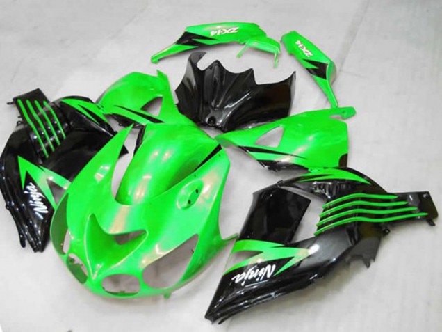 Citron Vert 2006-2011 Kawasaki ZX14R Carénage Moto Citron Vert 2006-2011 Kawasaki ZX14R Carénage Moto
