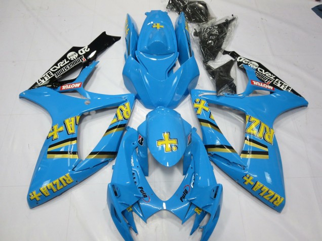 Classique Rizla 2006-2007 Suzuki GSXR 600-750 Carénage Moto Classique Rizla 2006-2007 Suzuki GSXR 600-750 Carénage Moto