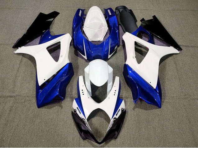 Conception Personnalisée Bleu 2007-2008 Suzuki GSXR 1000 Carénage Moto Conception Personnalisée Bleu 2007-2008 Suzuki GSXR 1000 Carénage Moto