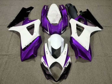 Conception Personnalisée Violet 2007-2008 Suzuki GSXR 1000 Carénage Moto