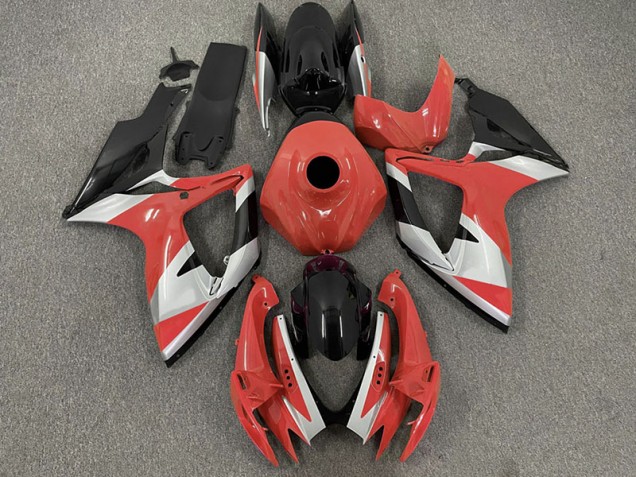 Conception Rouge 2006-2007 Suzuki GSXR 600-750 Carénage Moto Conception Rouge 2006-2007 Suzuki GSXR 600-750 Carénage Moto
