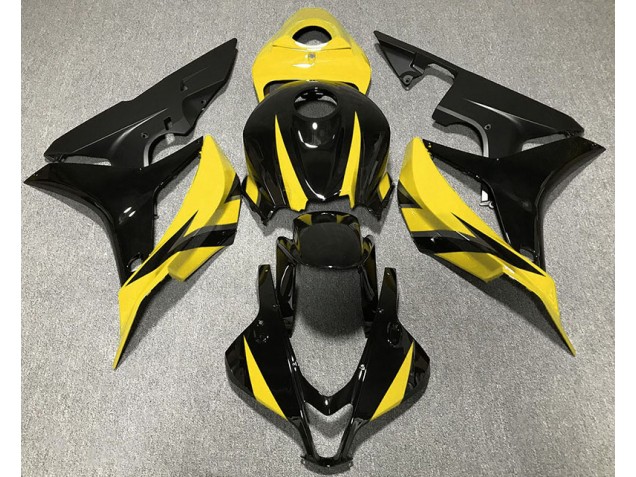 Conception Spéciale Jaune 2007-2008 Honda CBR600RR Carénage Moto Conception Spéciale Jaune 2007-2008 Honda CBR600RR Carénage Moto