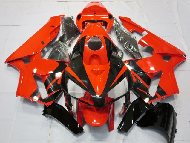 Conception Spéciale Orange 2005-2006 Honda CBR600RR Carénage Moto Conception Spéciale Orange 2005-2006 Honda CBR600RR Carénage Moto