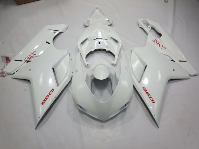Corse 2007-2014 Ducati 848 1098 1198 Carénage Moto Corse 2007-2014 Ducati 848 1098 1198 Carénage Moto