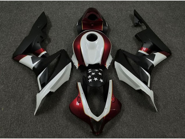 Course Rouge & Noir 2009-2012 Honda CBR600RR Carénage Moto Course Rouge & Noir 2009-2012 Honda CBR600RR Carénage Moto