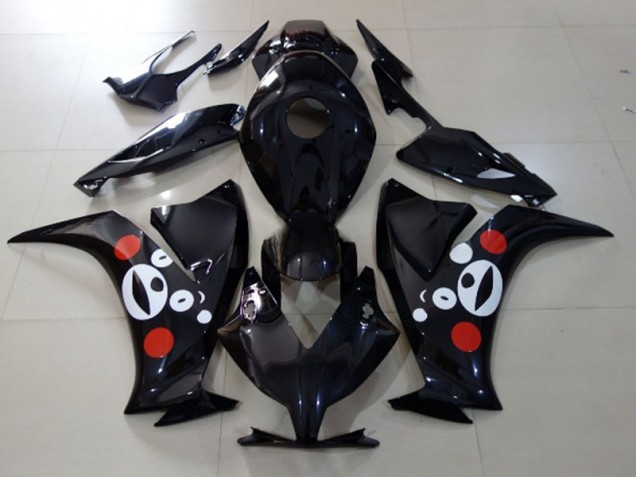Design Génial Noir Brillant 2012-2016 Honda CBR1000RR Carénage Moto