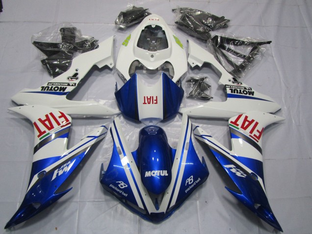 Différent Fiat Motul 2004-2006 Yamaha R1 Carénage Moto Différent Fiat Motul 2004-2006 Yamaha R1 Carénage Moto