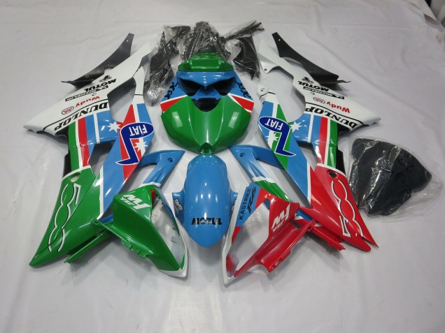 Dunlop Conception 2008-2016 Yamaha R6 Carénage Moto Dunlop Conception 2008-2016 Yamaha R6 Carénage Moto