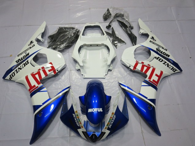 Fiat Motul 2003-2004 Yamaha R6 Carénage Moto Fiat Motul 2003-2004 Yamaha R6 Carénage Moto