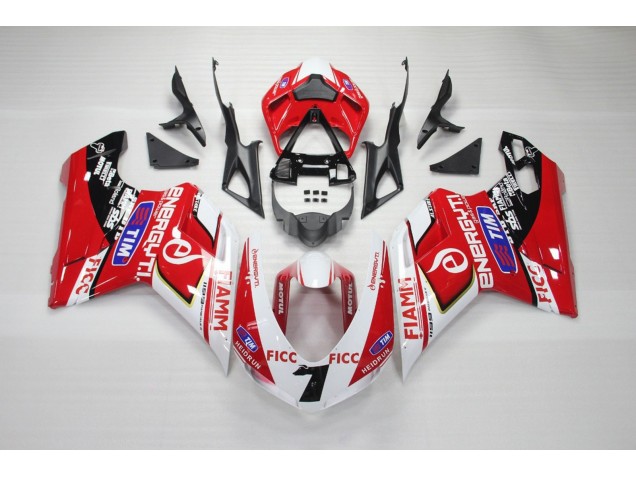 Ficc 2007-2014 Ducati 848 1098 1198 Carénage Moto Ficc 2007-2014 Ducati 848 1098 1198 Carénage Moto