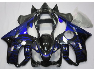 Flamme Bleue 2001-2003 Honda CBR600 F4i Carénage Moto