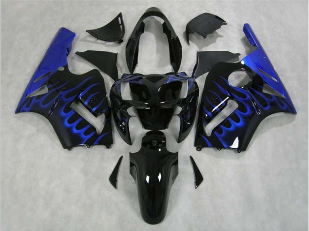 Flamme Bleue 2002-2005 Kawasaki ZX12R Carénage Moto Flamme Bleue 2002-2005 Kawasaki ZX12R Carénage Moto