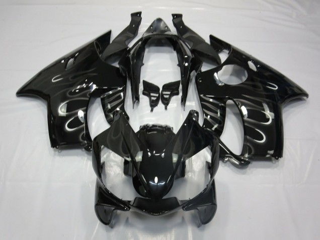 Flamme Noire 2004-2007 Honda CBR600 F4i Carénage Moto Flamme Noire 2004-2007 Honda CBR600 F4i Carénage Moto