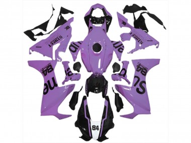 Flava De Rue Violet Laiteux 2017-2023 Honda CBR1000RR Carénage Moto
