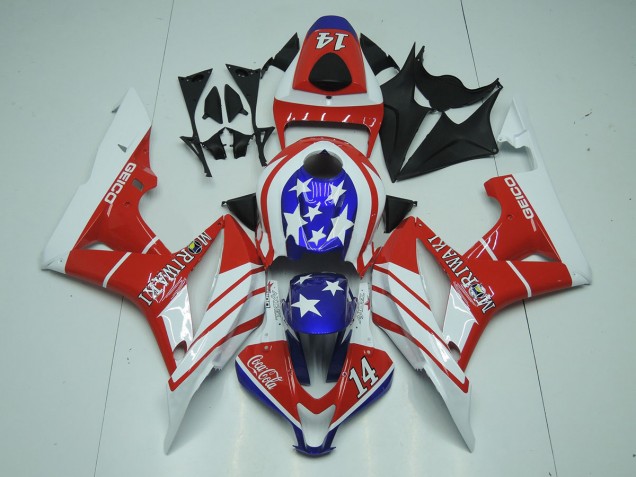 Geico 14 2007-2008 Honda CBR600RR Carénage Moto Geico 14 2007-2008 Honda CBR600RR Carénage Moto