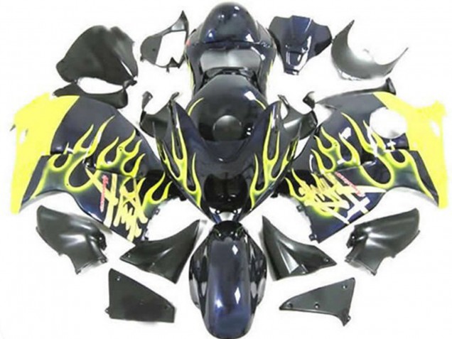 Giallo Fiamma 1997-2007 Suzuki GSXR 1300 Carénage Moto Giallo Fiamma 1997-2007 Suzuki GSXR 1300 Carénage Moto