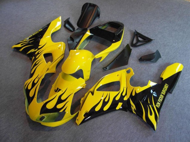 Giallo Fiamma 1998-1999 Yamaha R1 Carénage Moto Giallo Fiamma 1998-1999 Yamaha R1 Carénage Moto