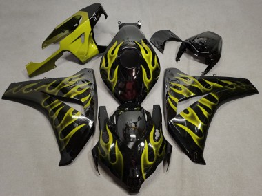 Giallo Fiamma 2008-2011 Honda CBR1000RR Carénage Moto